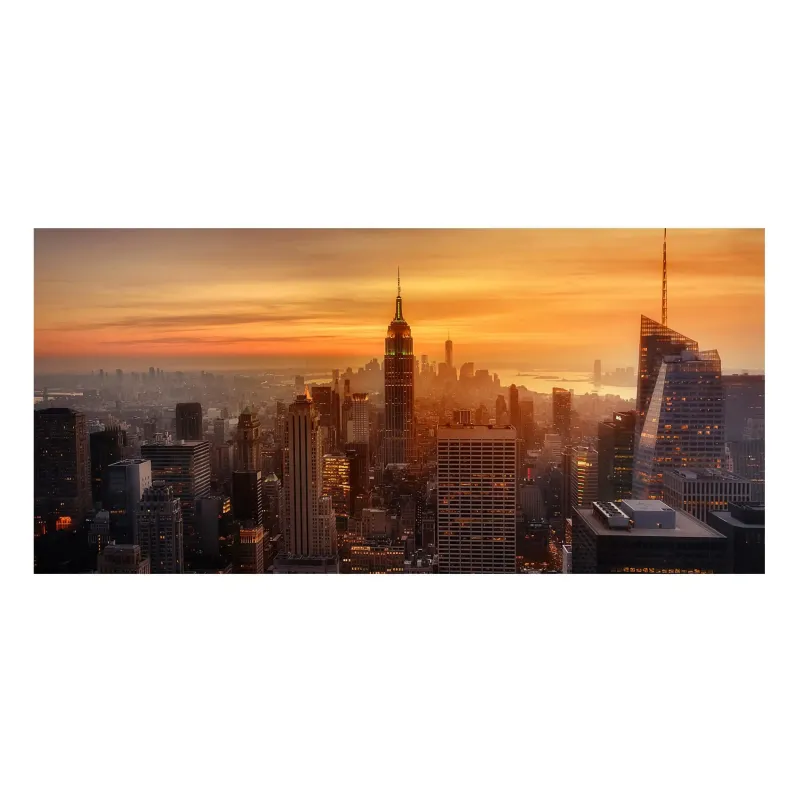Magnetické obrazy Večerná nálada panorámy Manhattanu