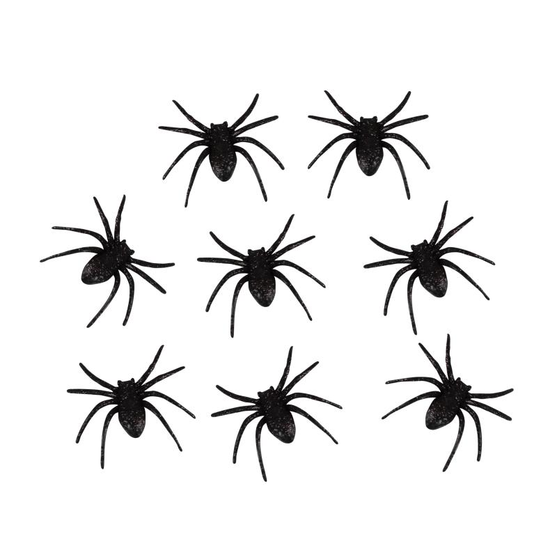 Dekorácia pavúk 8 ks
