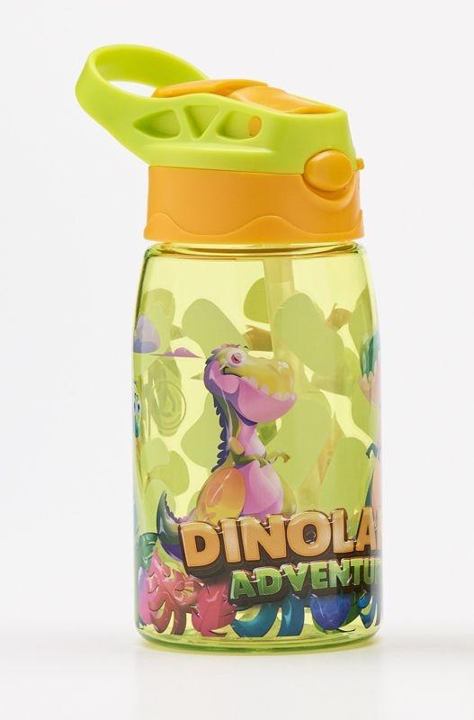 Water Revolution Detská Tritánová fľaša na pitie Dinoland green  Tritan, 500 ml