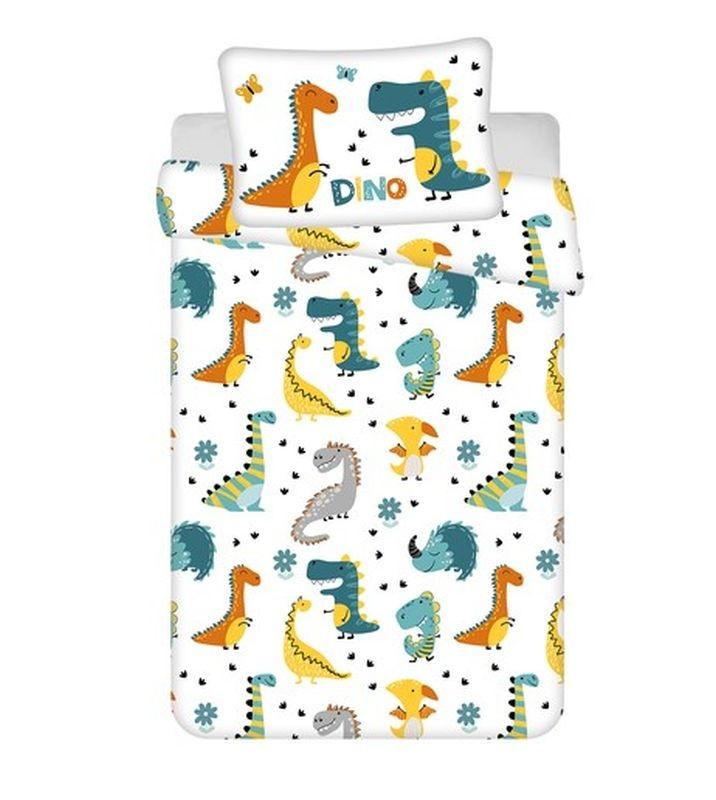 JERRY FABRICS Obliečky do postieľky Dino World baby Bavlna, 100/135, 40/60 cm