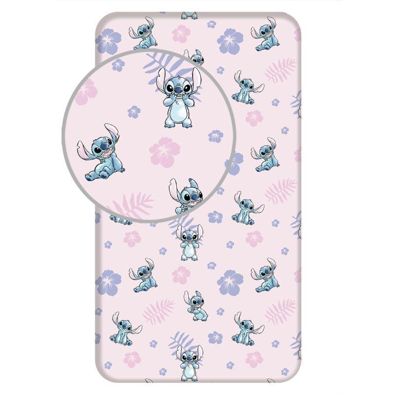 JERRY FABRICS Plachta Lilo and Stitch Pink Bavlna, 90/200 cm