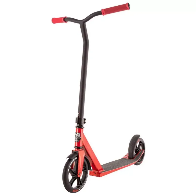 Solitary Scooter Biking Red