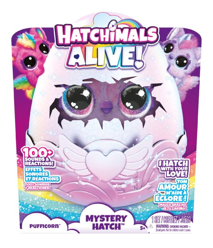 HATCHIMALS LÍHNOUCÍ SE INTERAKTIVNÍ ZVÍŘÁTKO JEDNOROŽEC