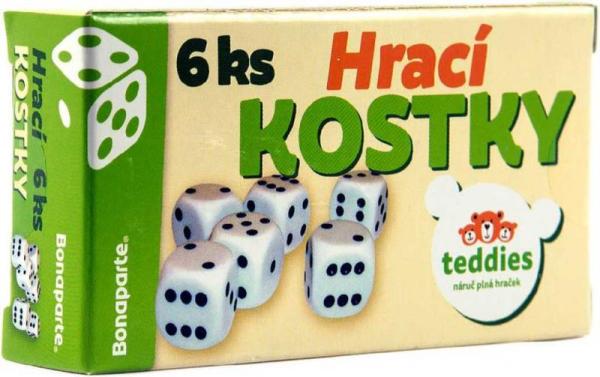 Kocky hracie 6ks v krabičke