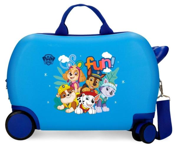 JOUMMABAGS Detský kufrík na kolieskach Paw Patrol so fun ABS plast, 45 cm