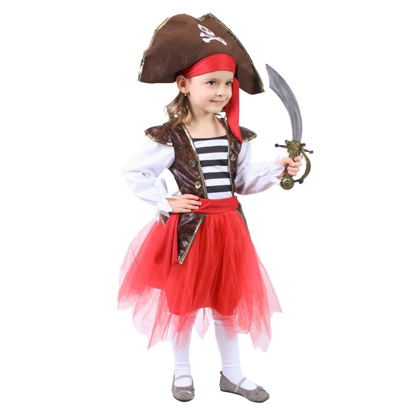 Detský kostým pirátka (M) e-obal