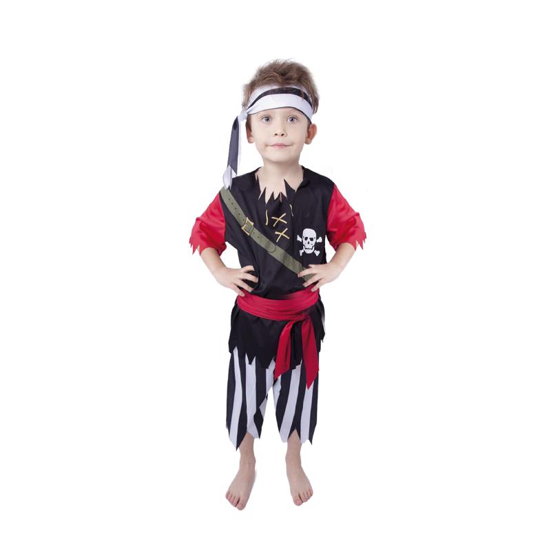 Detský kostým pirát s šatkou (M) e-obal