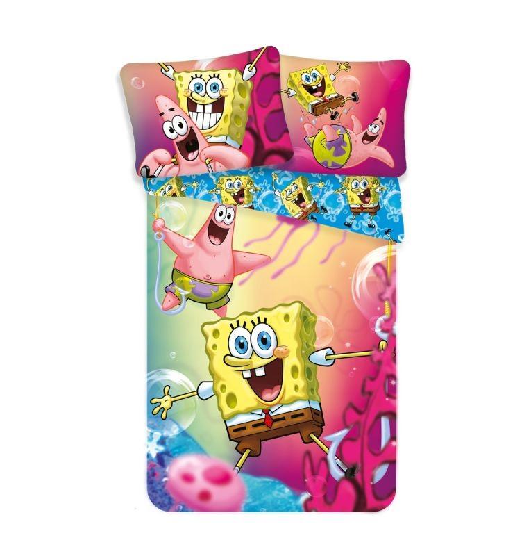 Obliečky SpongeBob 140/200, 70/90