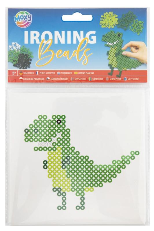 Zažehľovacie korálky 15x15 cm Dinosaurus