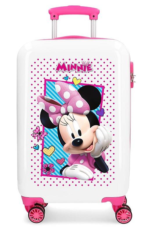 JOUMMABAGS Cestovný kufor ABS Minnie Joy ABS plast, 55 cm