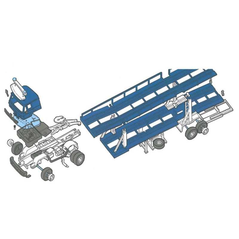 Stavebnica Monti System MS 19 - Autotransport