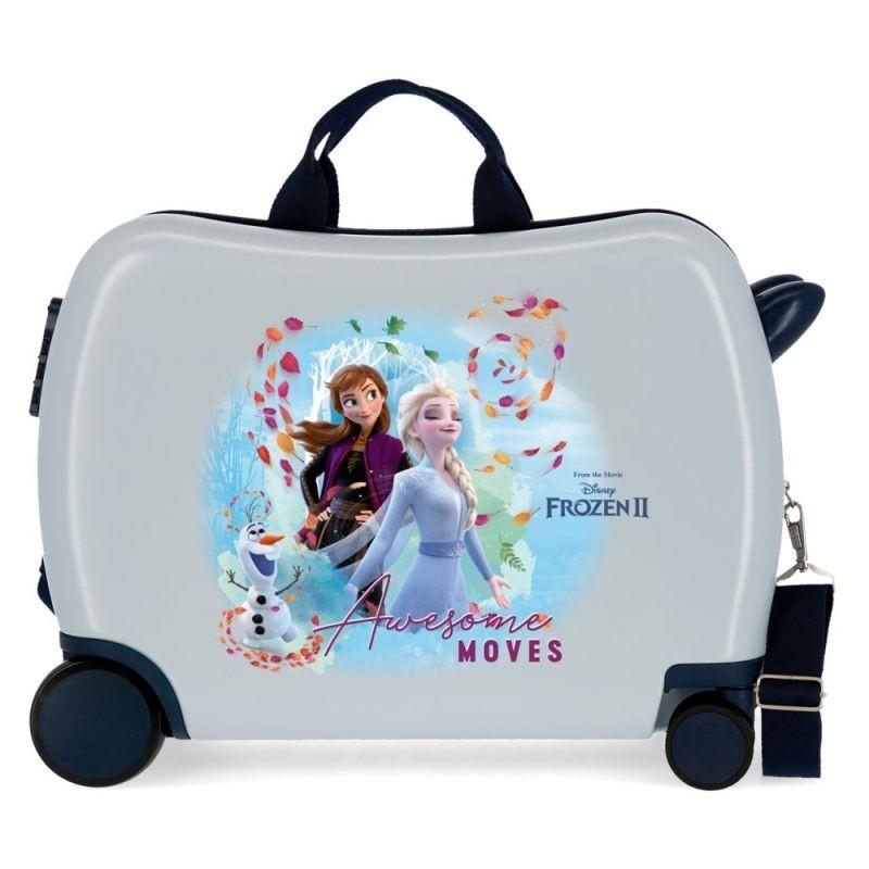 JOUMMABAGS Detský kufrík na kolieskach Ľadové Kráľovstvo Awesome MAXI ABS plast, 50x38x20 cm, objem