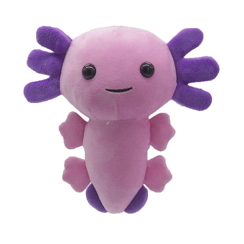 Axolotl fialový - plyšový vodný dráčik 21 cm 1