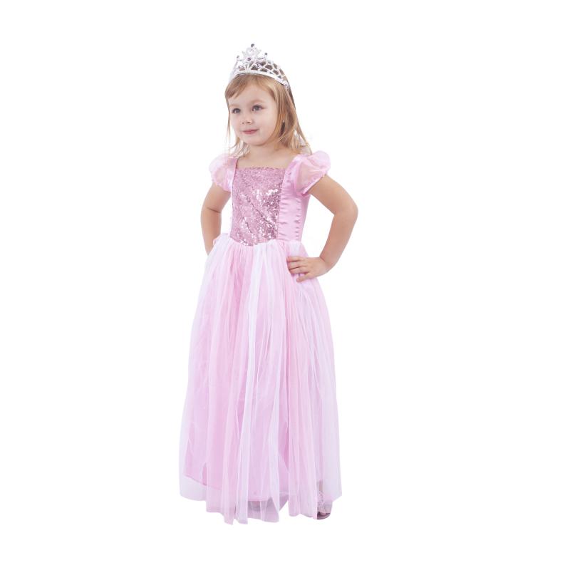 Detský kostým ružová princezná (M)