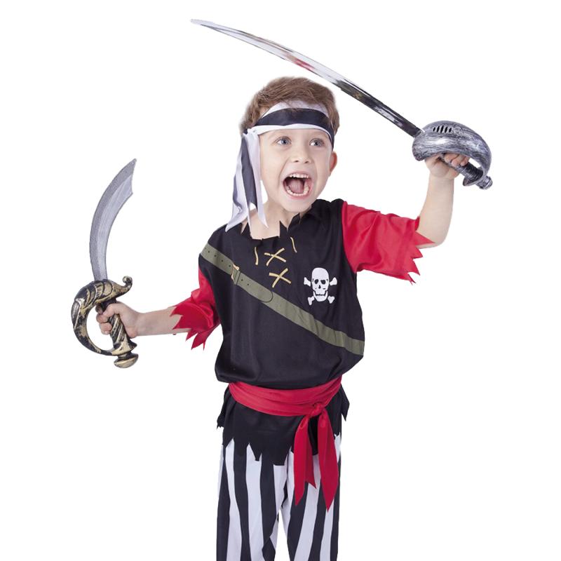 Detský kostým pirát s šatkou (S) e-obal