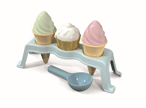 Androni Formičky na piesok - zmrzlina v stojane