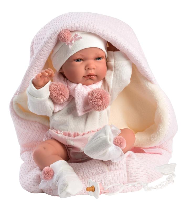 Llorens M738-62 oblečenie pre bábiku bábätko NEW BORN veľkosti 40-42 cm