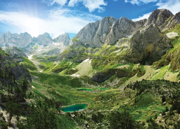 Tapeta Alpine panorama