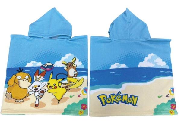 FARO Pončo Pokémon pláž micro Polyester - mikrovlákno, 50/100