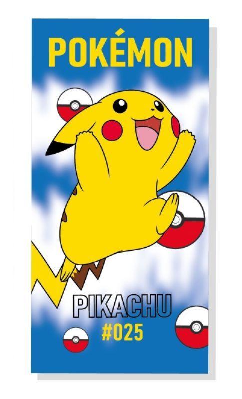 FARO Osuška Pokémon Pikachu Bavlna - Froté, 70/140 cm