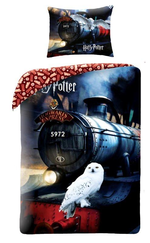 HALANTEX Obliečky Harry Potter Express  Bavlna, 140/200, 70/90 cm