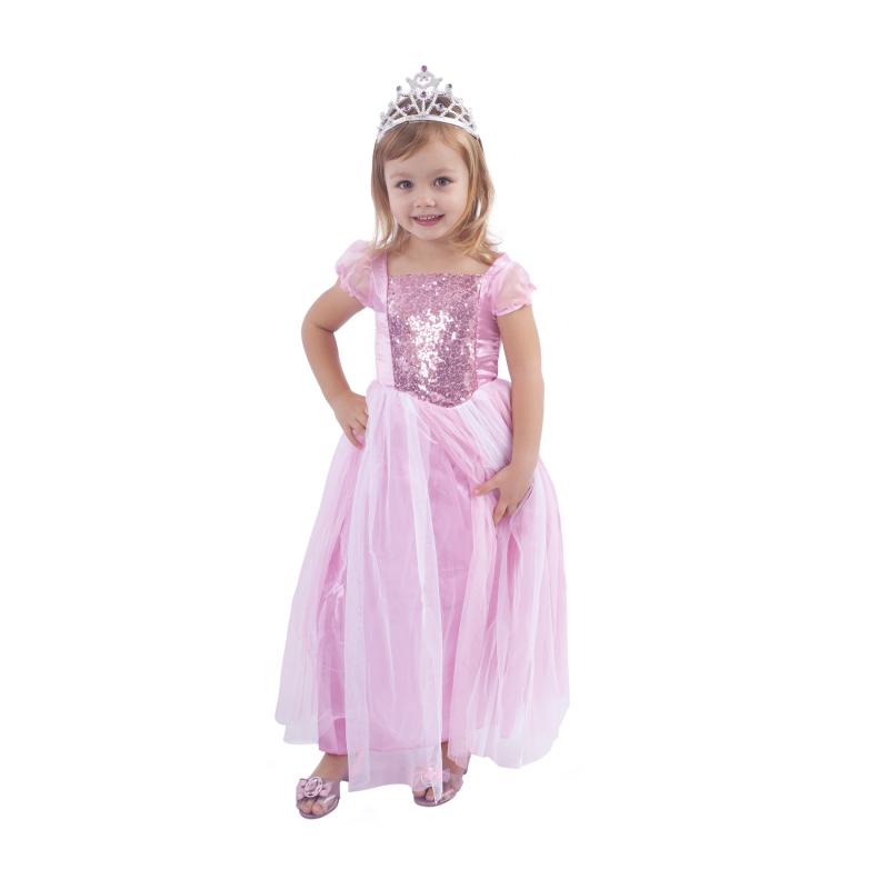 Detský kostým ružová princezná (S)
