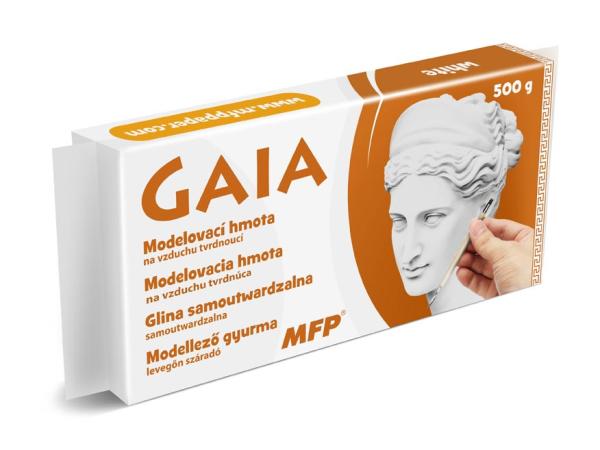 Modelovacia hmota GAIA 500g biela