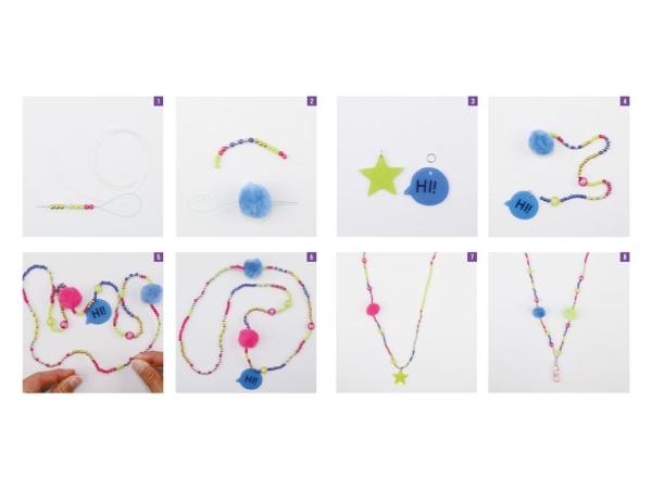 Kreatívny set - náhrdelníky