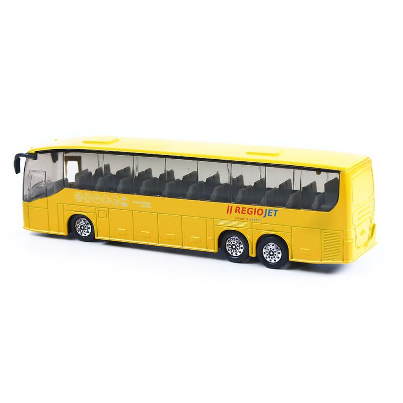 Kovový autobus RegioJet, 19 cm