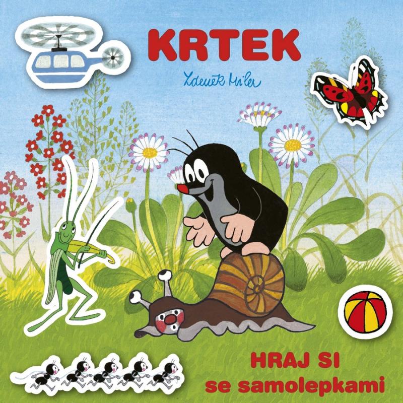 Album obrázkové Krtko Hraj sa so samolepkami 1