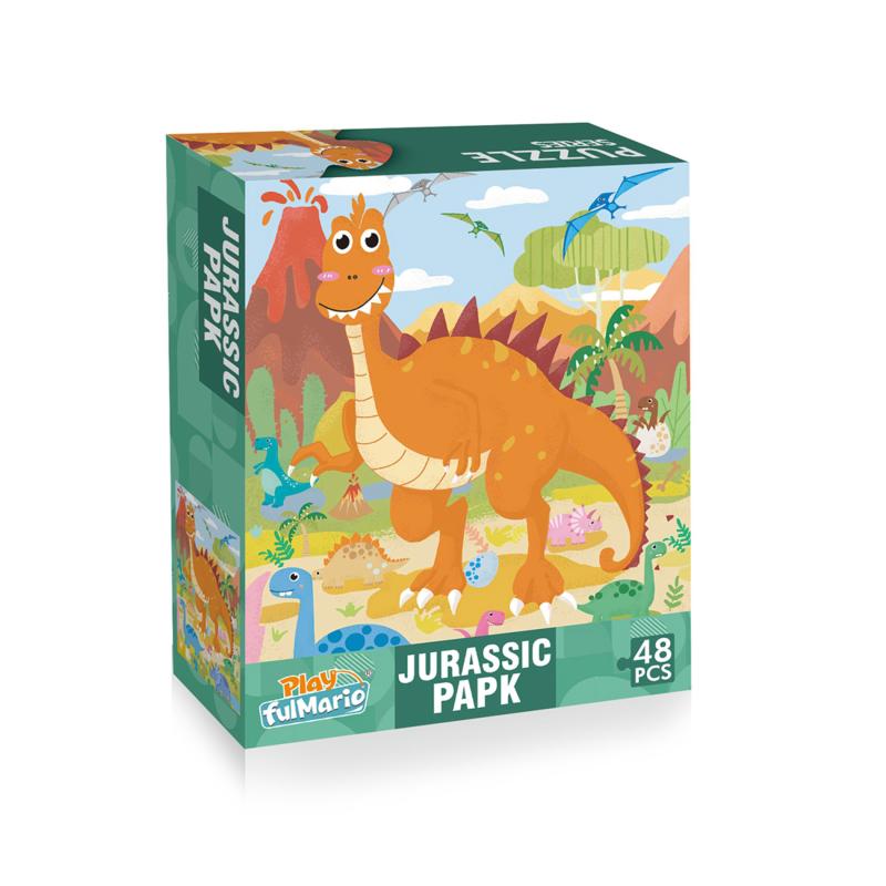 Puzzle s dinosaurami 48 dielov 60 x 44 cm