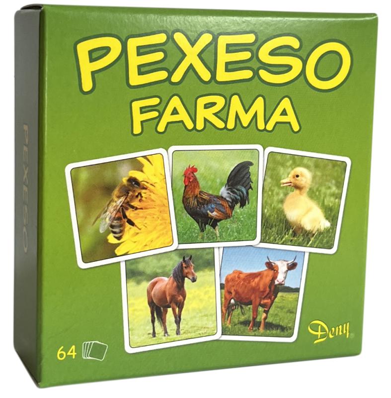 Pexeso Farma v krabičke