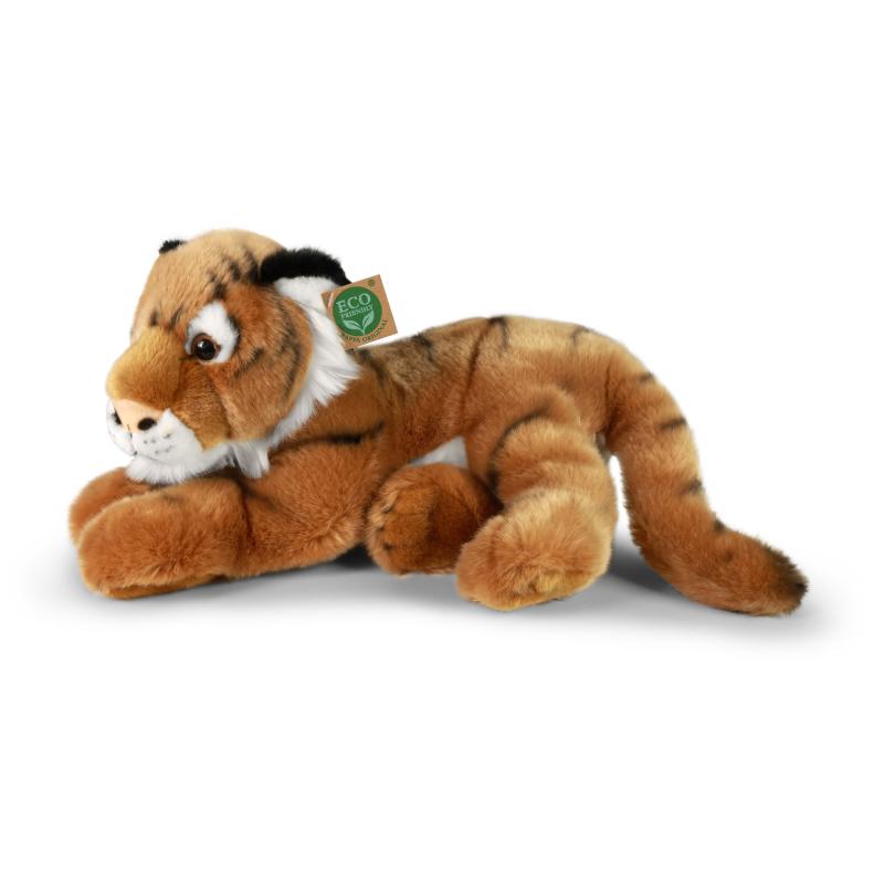 Plyšový tiger ležiaci 36 cm ECO-FRIENDLY