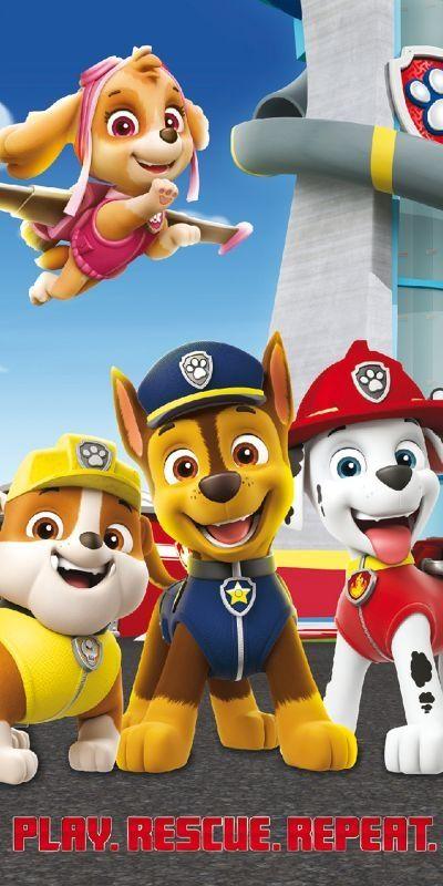 FARO Osuška Paw Patrol Rescue Bavlna - Froté, 70/140 cm