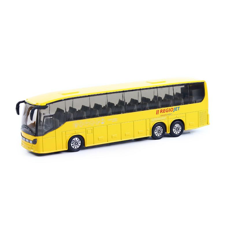 Kovový autobus RegioJet, 19 cm