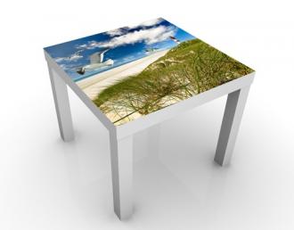Designový stolček piesočná duna