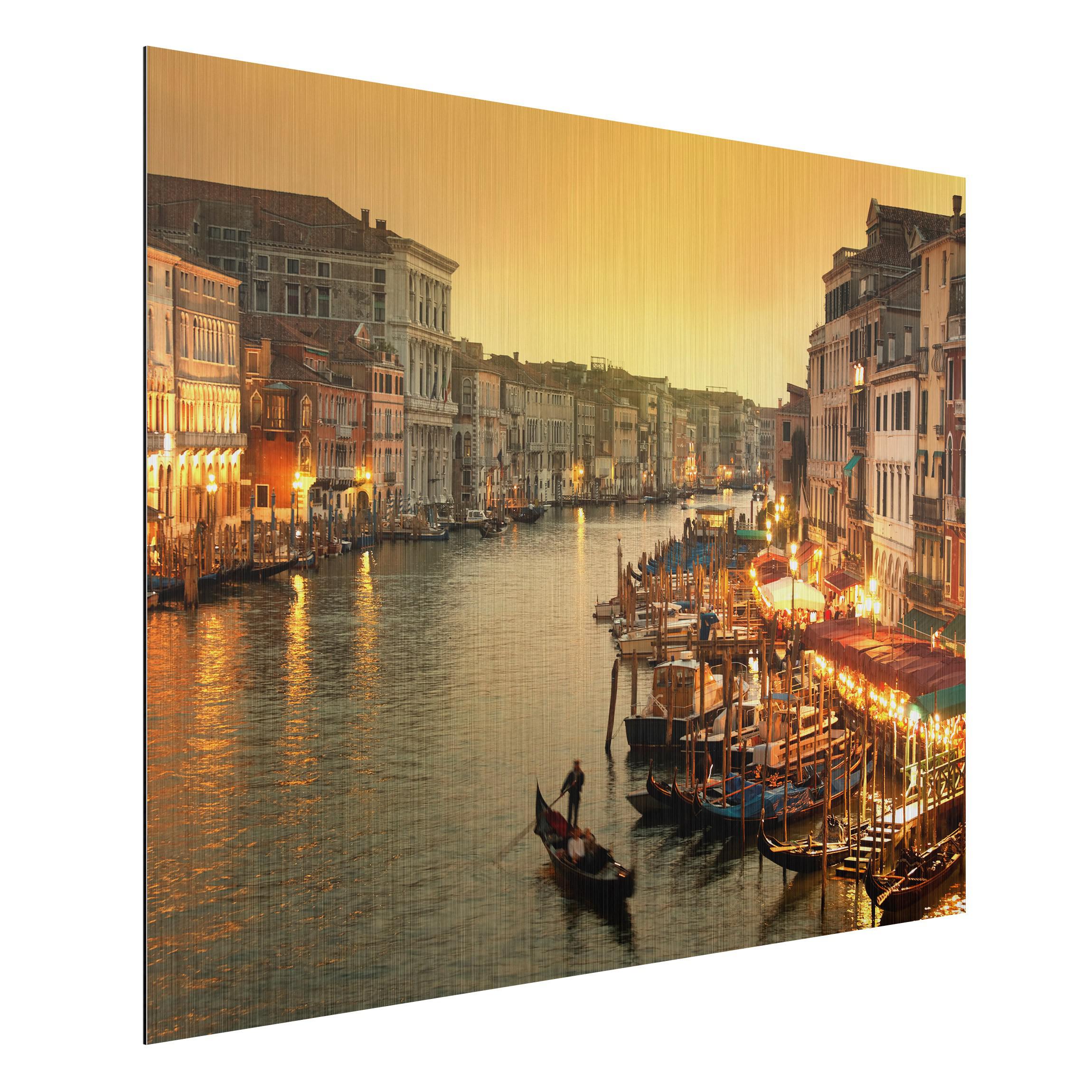 Obraz na hliníkovej doske Veľký kanál v Benátkach