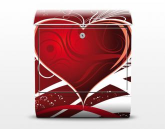 Poštová schránka Červené srdce