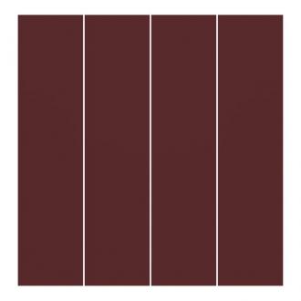 Súprava posuvnej záclony - Burgundy - 4 panely