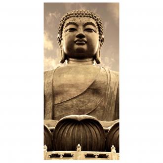 Moderný deliaci Veľký Buddha Sépia