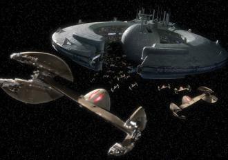 Fototapeta  Star Wars - Droid Control Ship Lucrehulk