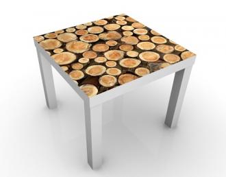 Designový stolček drevo