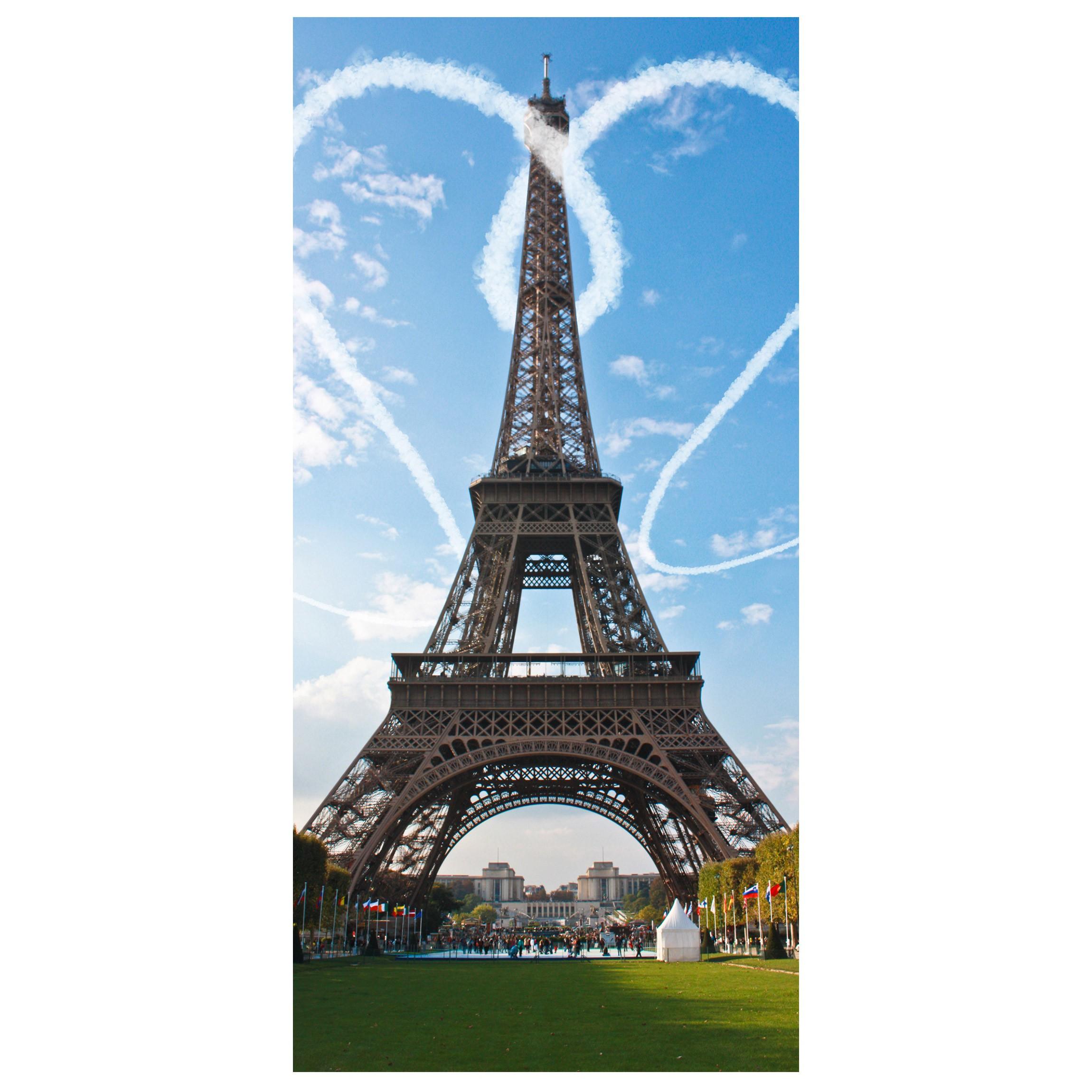 Moderný deliaci Paravan Paríž Love