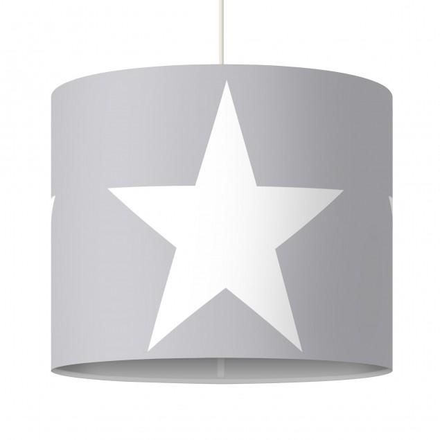 Závestný designový luster Biele hviezdy