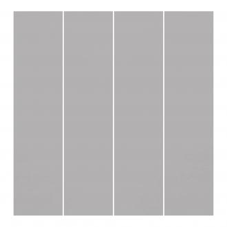 Súprava posuvnej záclony - Agate Grey -4 panely