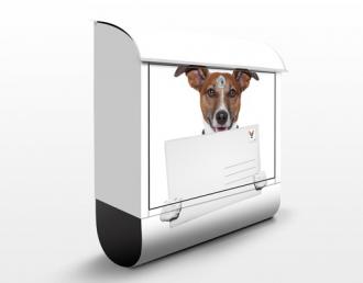 Poštová schránka Pes s listom