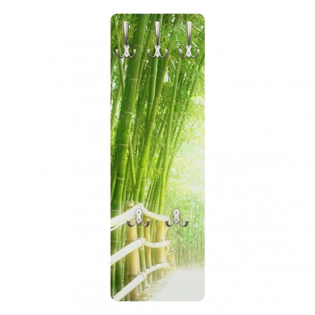 Vešiak na stenu Bambusový sad