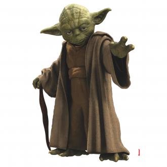 Samolepka na stenu  Star Wars - Yoda